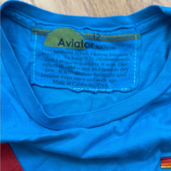 Aviator Nation Tshirt, Youth Size 12, Worn Few Times - Picture 4 of 5